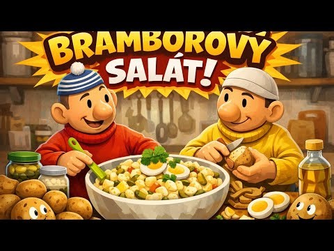 Pat a Mat parodie-bramborový salát (!hodně sprosté!) @peanzcz & @new.youtuber-e2m