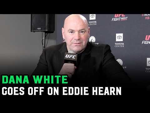 Dana White: "Eddie Hearn is the BIGGEST P***Y IN THE WORLD"