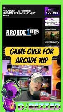 Game Over for Arcade1UP