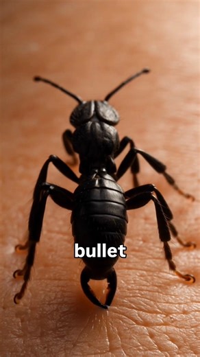 What Happens When a Bullet Ant Stings You? #biology