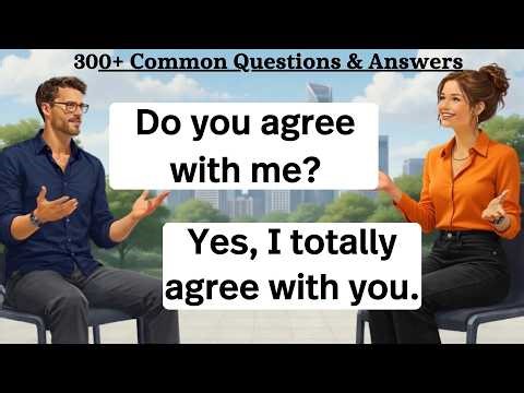 300+ Question Answer | English Conversation Practice | English Speaking Practice For Beginners