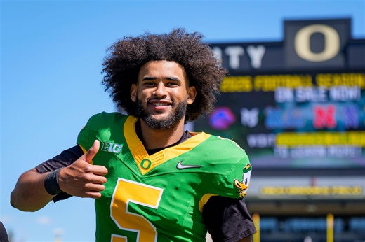 Where does Oregon football rank in USA Today's post-spring top-25?