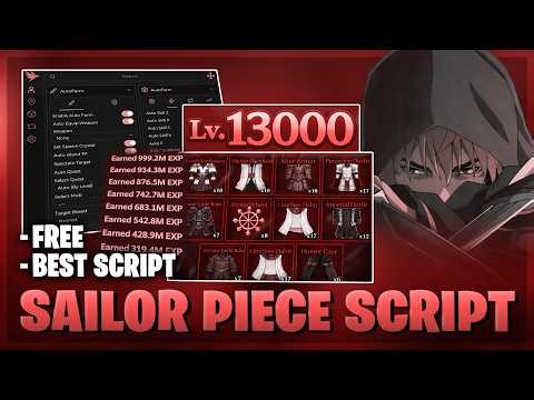Sailor Piece Script — NO KEY, Auto Farm, Instant Kill, Auto Dungeon, Infinite Tower (BEST)