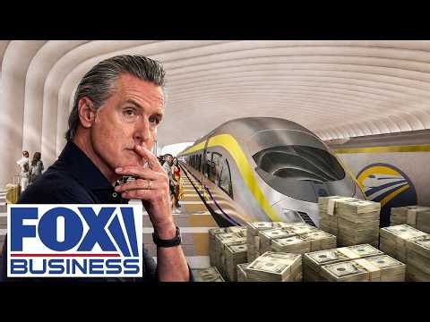TAXPAYERS FLEECED: Newsom under fire for 'DESTRUCTION' of rail project