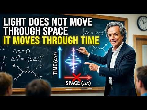 Feynman Explains Light Does Not Move Through Space — It Moves Through Time 1775613076