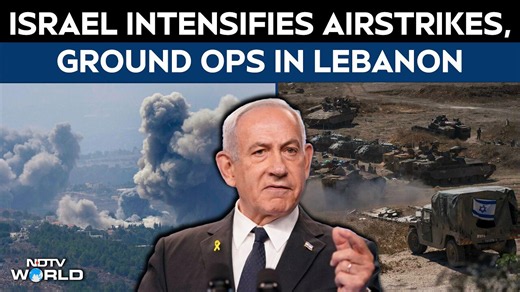 Israel attacks Lebanon | Israeli forces intensify ground ops, airstrikes across southern Lebanon
