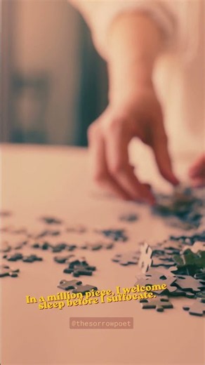 Are you exhausted from holding yourself together every day? 🧩