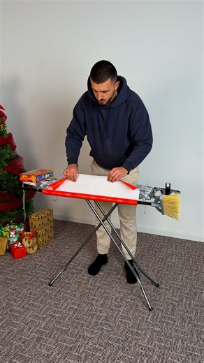 Turn ironing board into gift wrapping station 🎁🎄 | Magic Hands Creations