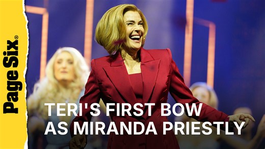 Teri Hatcher makes her debut as Miranda Priestly in 'The Devil Wears Prada: The Musical'