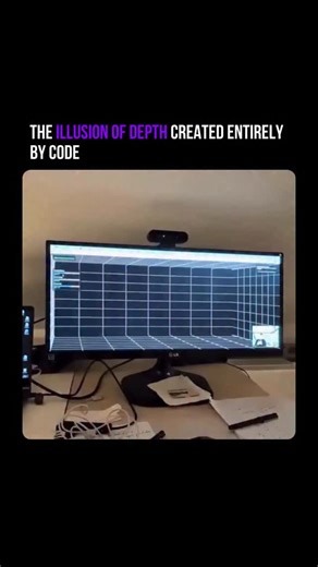 Relya AI on Instagram: "The illusion of depth created entirely by code. No 3D models. No textures. No lighting engines. Just pure math and clever code tricks that fool your brain into seeing layers, shadows, and perspective in a flat 2D image. Programmers use tricks like: - Parallax scrolling (different layers move at different speeds) - Ray marching or signed distance functions - Gradient mapping + noise for fake depth - Vanishing point calculations for perfect perspective - Shader code that si