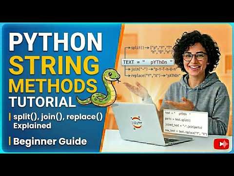 Python String Methods Tutorial | strip, lower, upper, title, capitalize, swapcase