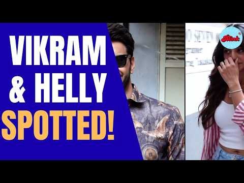 Vikram Singh Chauhan & Helly Shah Spotted Together In Mumbai