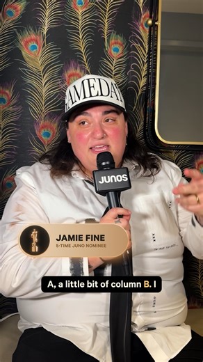 New year, fresh mindset. Jamie Fine breaks down her approach for the year ahead, including her ins and outs for 2026. | The JUNO Awards