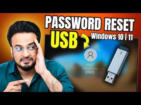 How to RESET Windows 10 Password Without Logging In (No Data LOSS)