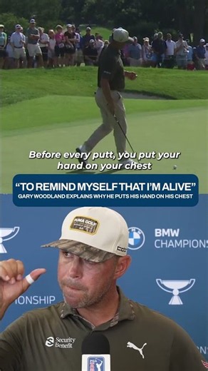 How Gary Woodland grounds himself during tough moments ❤️