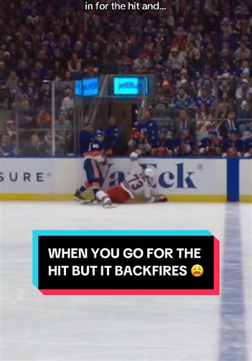 Hockey Hit Backfires: Matt Rempe's Blooper