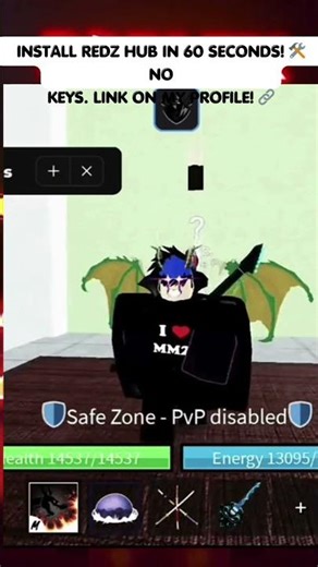 NEW UPDATE REDZ HUB SCRIPT! 🚀 No Key English Version (Blox Fruits 2026) #bloxfruits #roblox