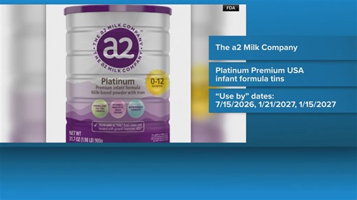 Infant formula recalled after toxin found