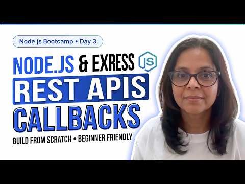 Express js tutorial for begineers | REST Api node js