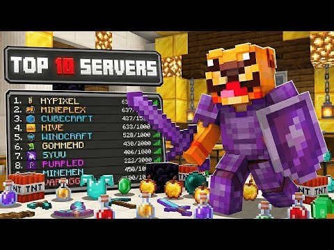 *NEW* Top 10 Minecraft Servers You CAN Be Playing Right Now 2026!