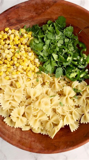 Street Corn Pasta Salad 🌽