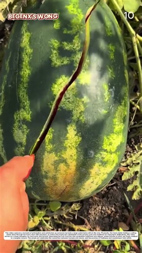 Watermelon Gathering: How A Blade Transforms A Raw Crop Into A Harvest