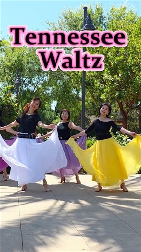 Tennessee Waltz 💃 | Beautiful Waltz Line Dance #shorts