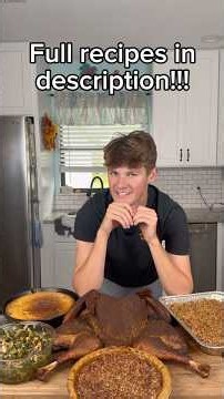 Fool proof guide to the perfect turkey and sides!!