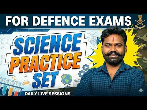 General Science for Defence Exams | Biology, Physics, Chemistry Practice Set | Eva Defence Classes