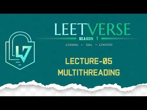 Lecture 05 | Multithreading | Java
