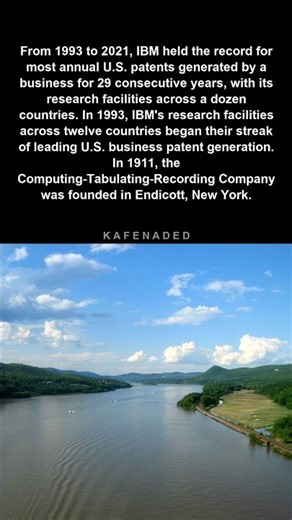 IBM held the record for U.S. patents since 1993. | KAFENADED #shorts