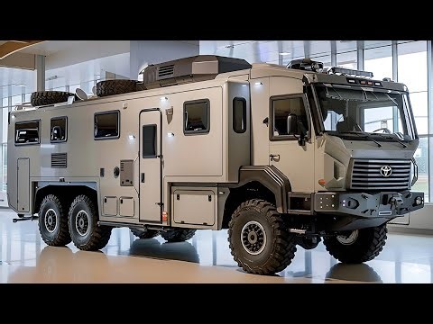 $650K 2026 Toyota ThunderTrek 6×6 – the Most INSANE Camper Truck Ever!