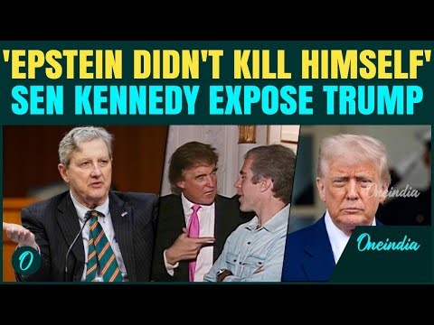 Trump’s HAND in Epstein DEATH? Sen Kennedy’s FIERY Video Returns Amid Iran War Distractions