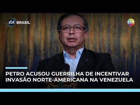 Petro diz que EUA bombardearam laboratório de cocaína na Venezuela | #SBTBrasil