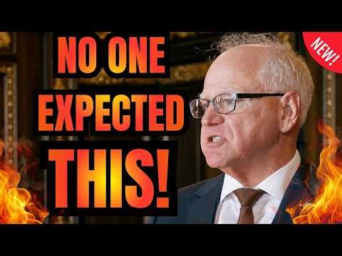 Tim Walz Unleashes on PELOSI & DEMOCRATS In Strange Interview Last Week!