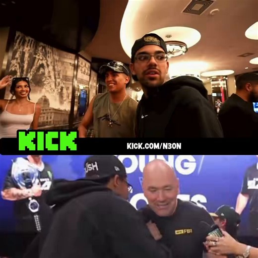 🇺🇸 From BANNED at the door… to VIP in minutes N3on gets stopped at UFC 329 (McGregor vs Holloway), told he’s banned.He makes one call to Dana White… and boom: escorted straight into the VIP section like nothing happened.Power move or what? Writer: Val