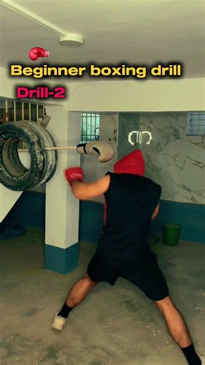 Beginner Boxing Drill 🔥 Learn Boxing Footwork & Punching FAST (Step-by-Step) #boxingforbeginners
