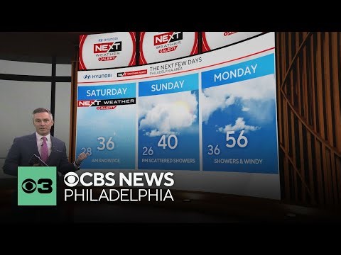 Winter weather with snow, sleet and ice continues overnight into Saturday in Philadelphia area