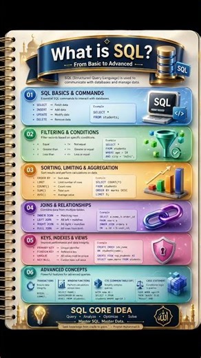 What is SQL? Complete Guide from Basic to Advanced 🚀 | SQL in One Shot