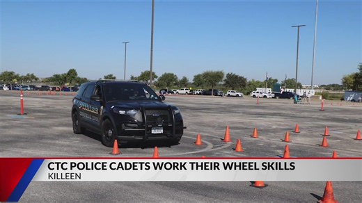 CTC Police Academy Cadets complete defensive driving course
