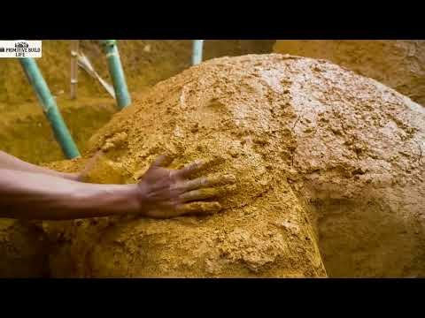101 Build The Most Secret Underground Swimming Pool Around Underground House Primitive Survival