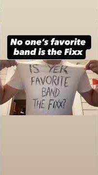 No one's favorite band is the Fixx!? #thefixx