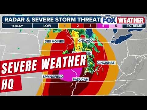 Midwest Braces For Intense Tornado Threat As Severe Weather Outbreak Puts Millions At Risk