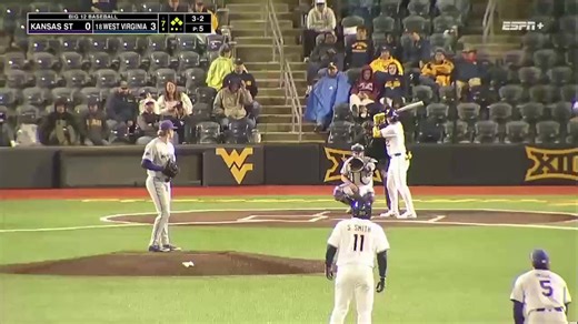 BK drives in ✌️B7 | Wildcats 0, Mountaineers 5