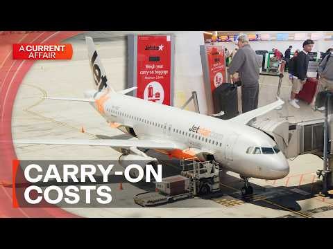 Why a popular budget airline is charging for carry-on baggage | A Current Affair