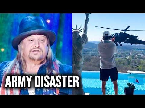 Kid Rock Disaster EXPLODES In Army Chaos After Outrageous Military Helicopter Stunt