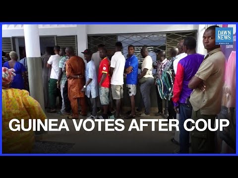 Guinea Votes in First Presidential Election Since 2021 Military Coup | Dawn News English