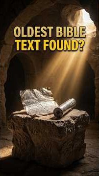 The 2,600-Year-Old Bible Verse Found in a Tomb #BiblicalArchaeology #Bible #History