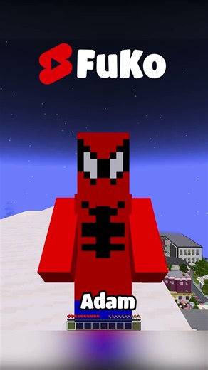 The Butler Thinks He's Spider-Man... #minecraft #shorts