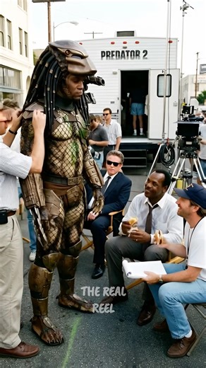 Predator 2 Final Battle | Alien Hunter vs LAPD – Ai BTS Recreation #therealreelbts #shorts